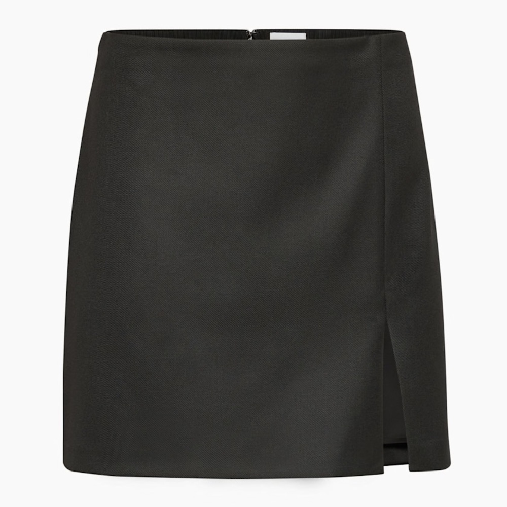 Aritzia Sunday Best Tatiana Classic Black Mini Skirt